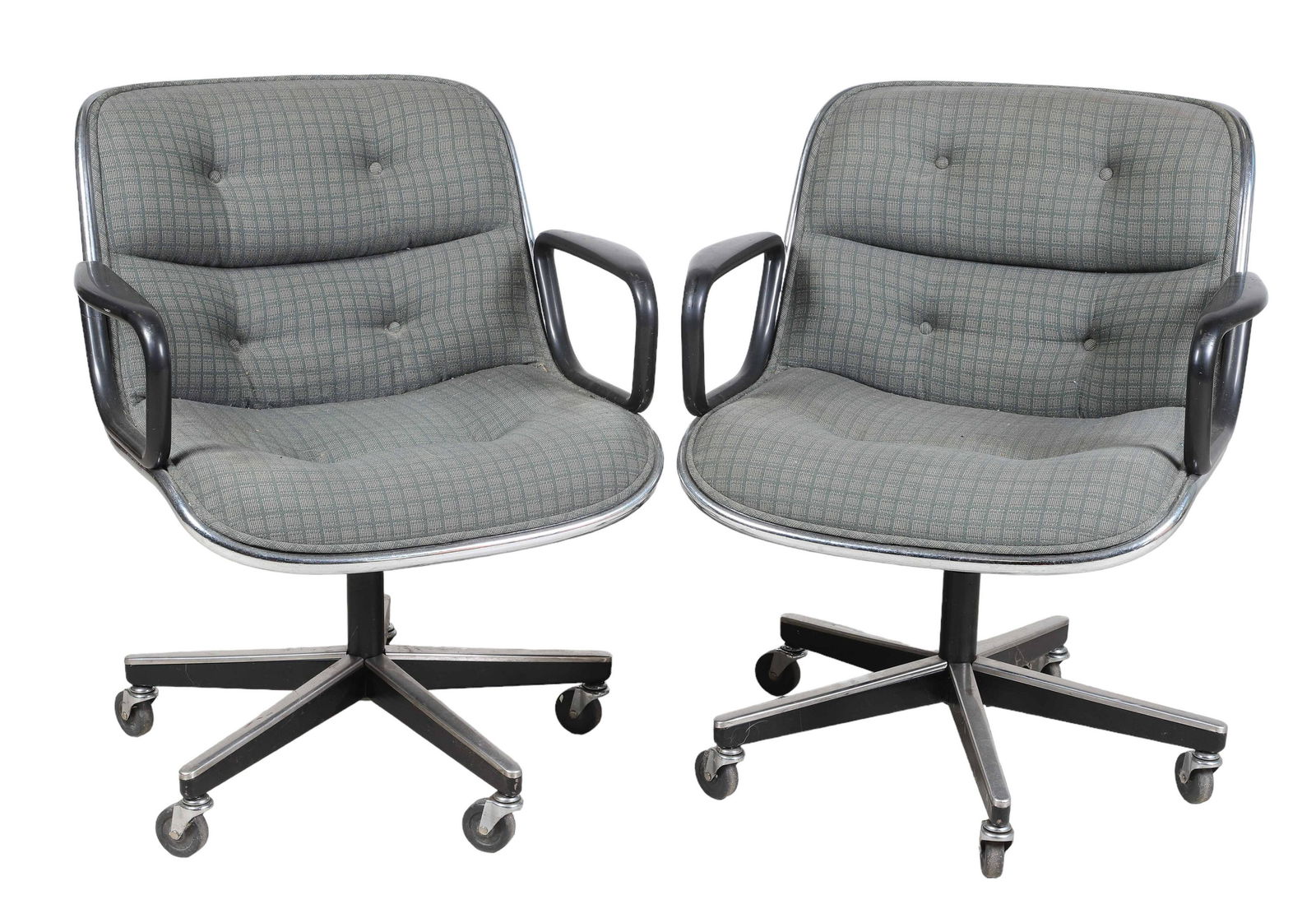 Pair Knoll Modern Design office chairs (1 of 8)