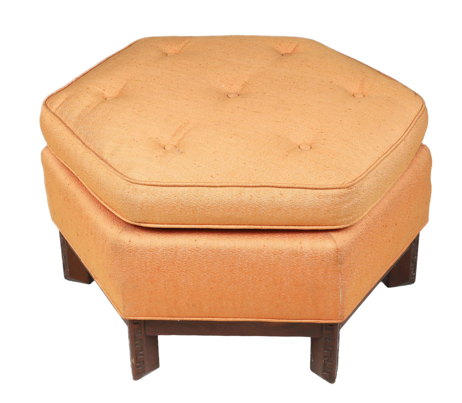 Frank Lloyd Wright for Henredon Modern Design Octogonal footstool (1 of 6)