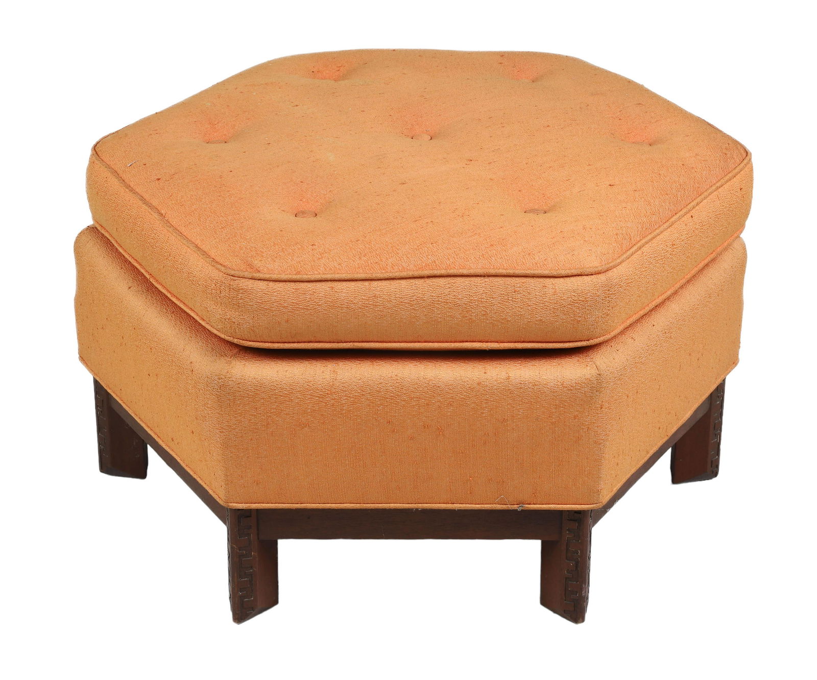 Frank Lloyd Wright for Henredon Modern Design Octogonal footstool (1 of 6)