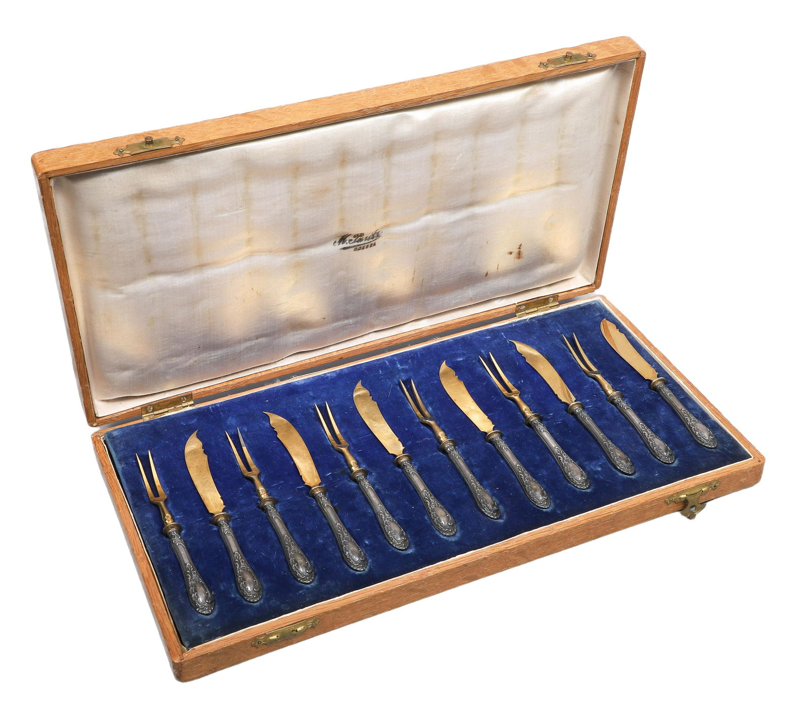 Continental Gilt Dessert Set (1 of 5)