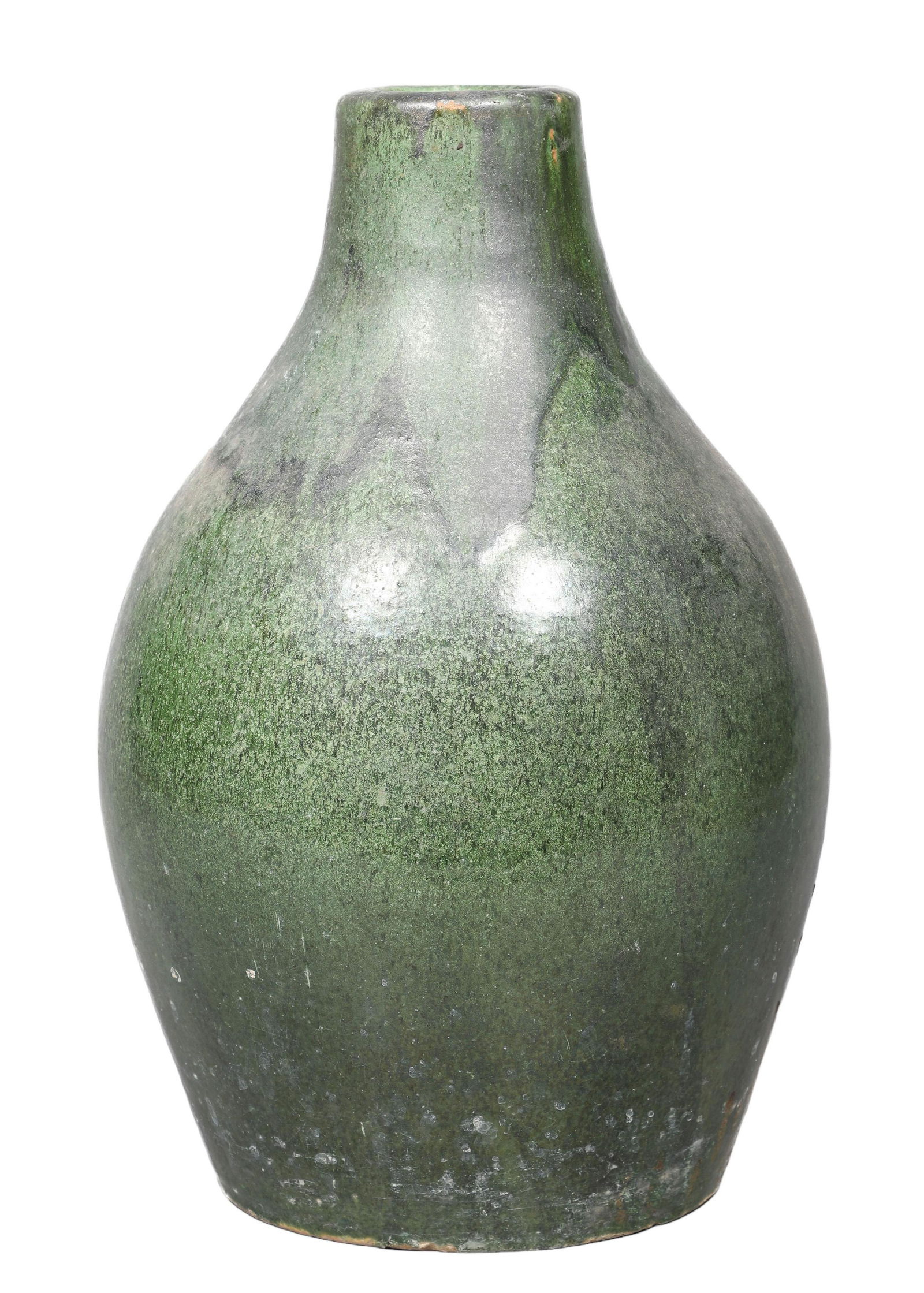 North State Pottery Green Glazed Vessel (1 of 5)