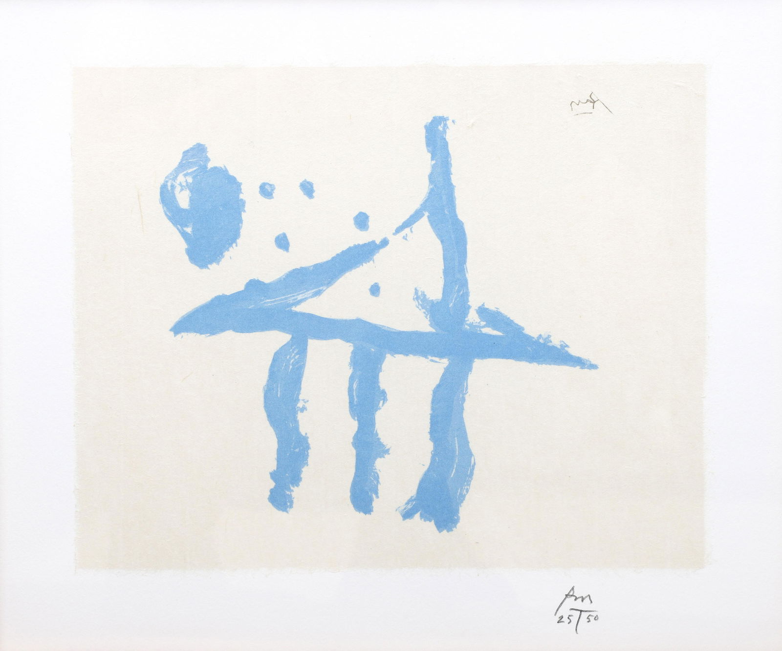 Robert Motherwell "Summer Trident" (1 of 5)