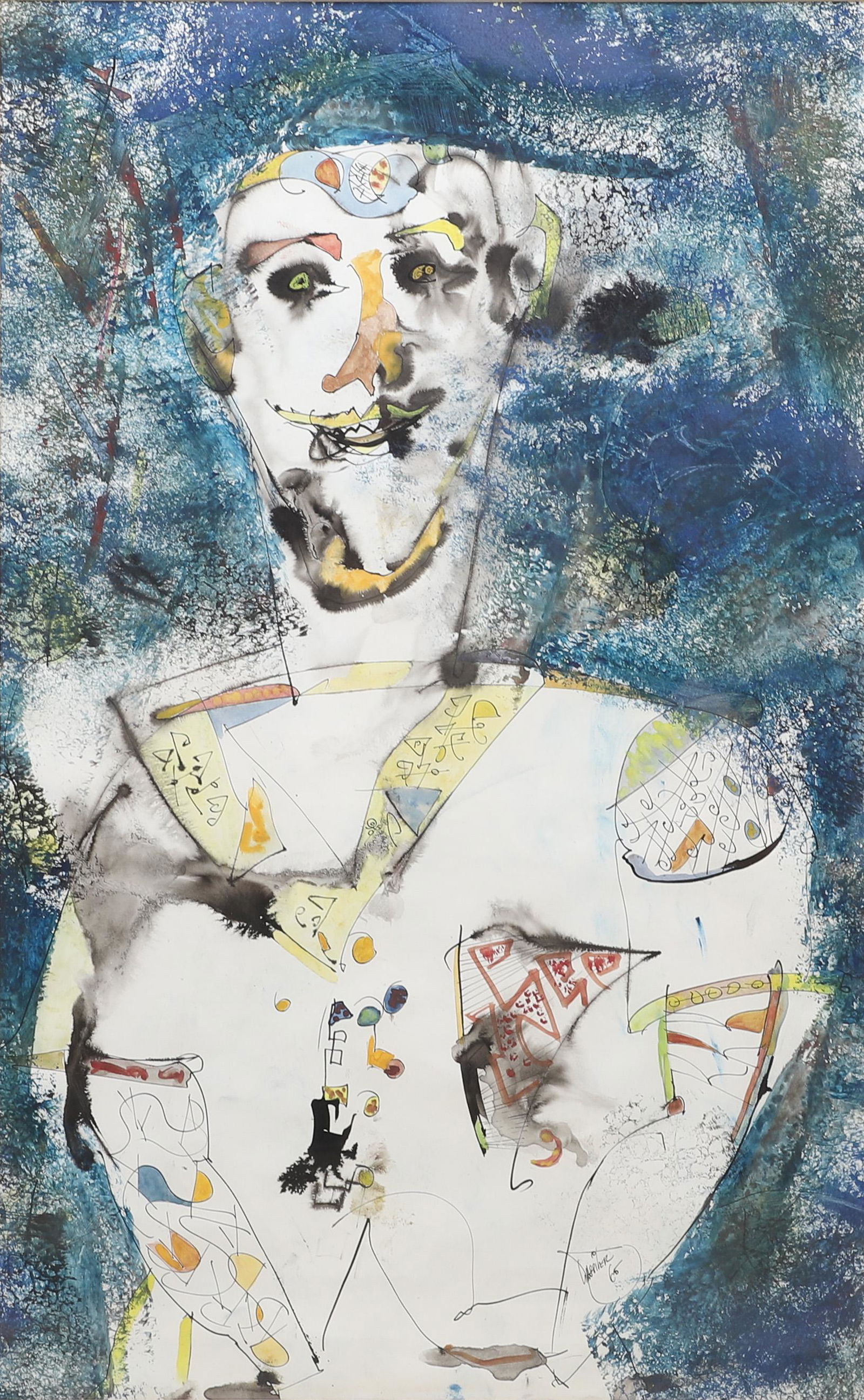 Charles Keeling Lassiter Expressionist Painting (1 of 4)