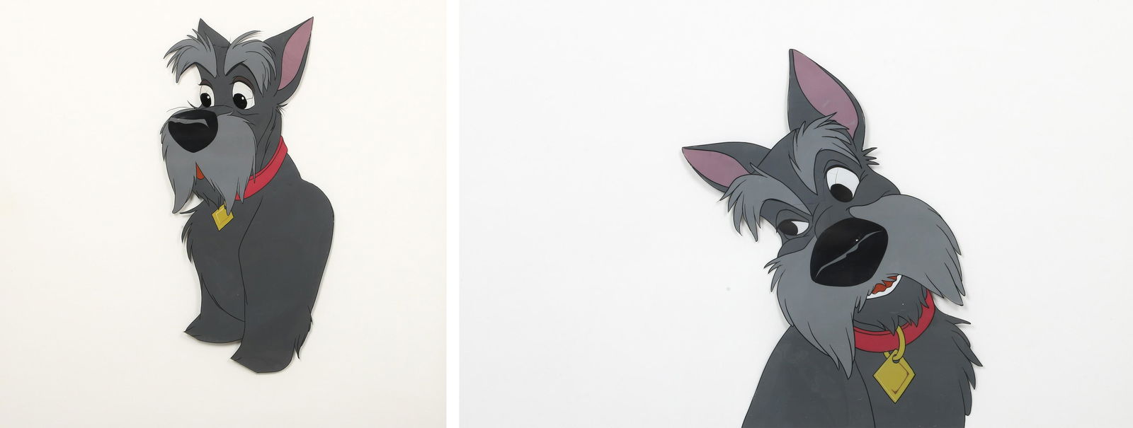 (2) Lady and the Tramp Production Cels (1 of 5)