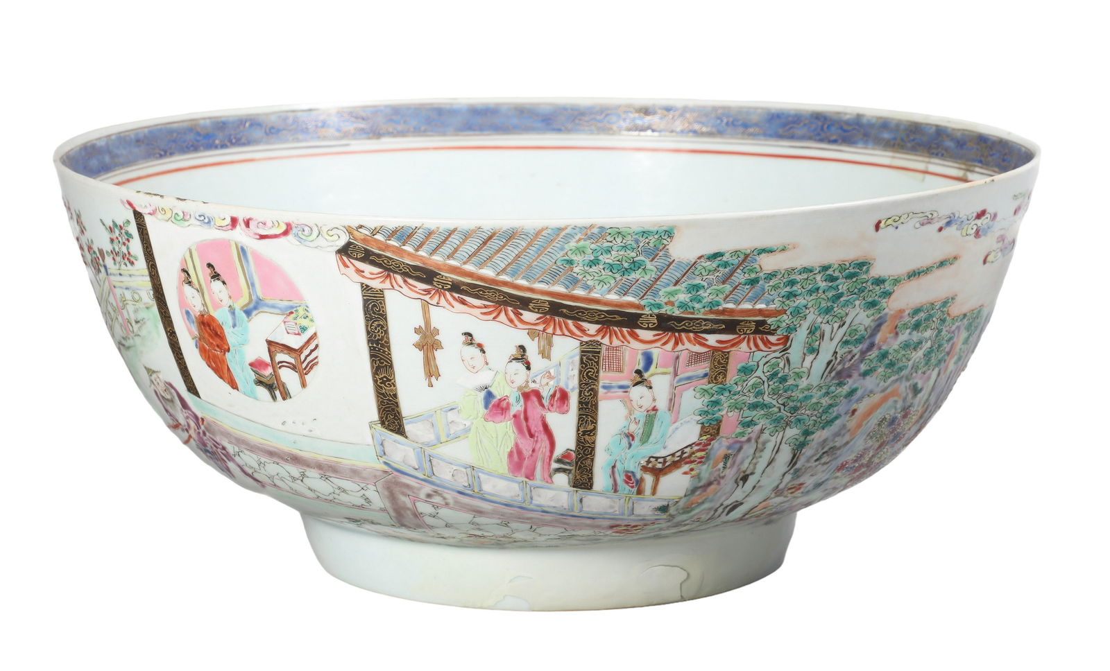 Chinese Export Rose Famille Porcelain Bowl (1 of 14)