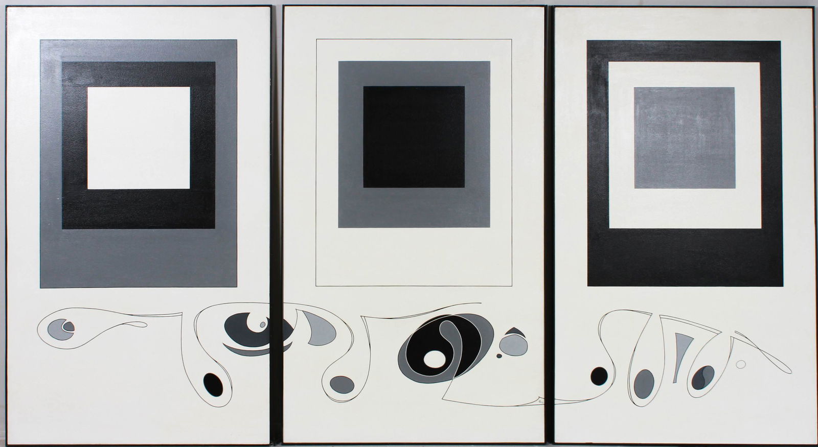 Morris Blackman Minimalist Triptych (1 of 2)