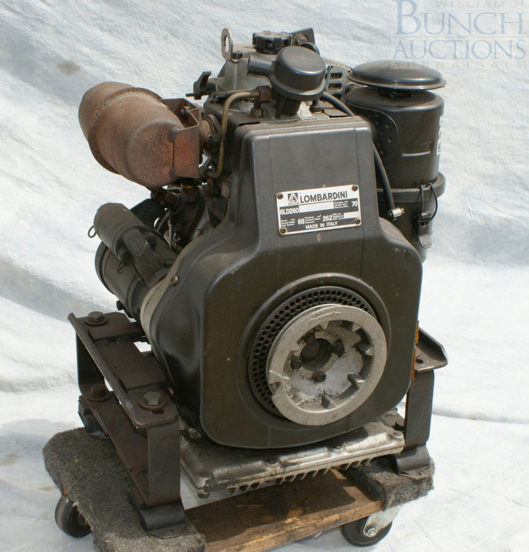 91 Lombardini Diesel engine, electric start