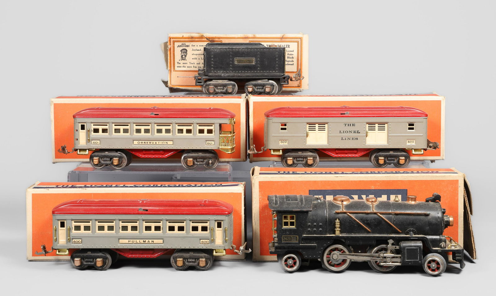 (5) Prewar Lionel Second Celebration Series Train Set (1 of 6)