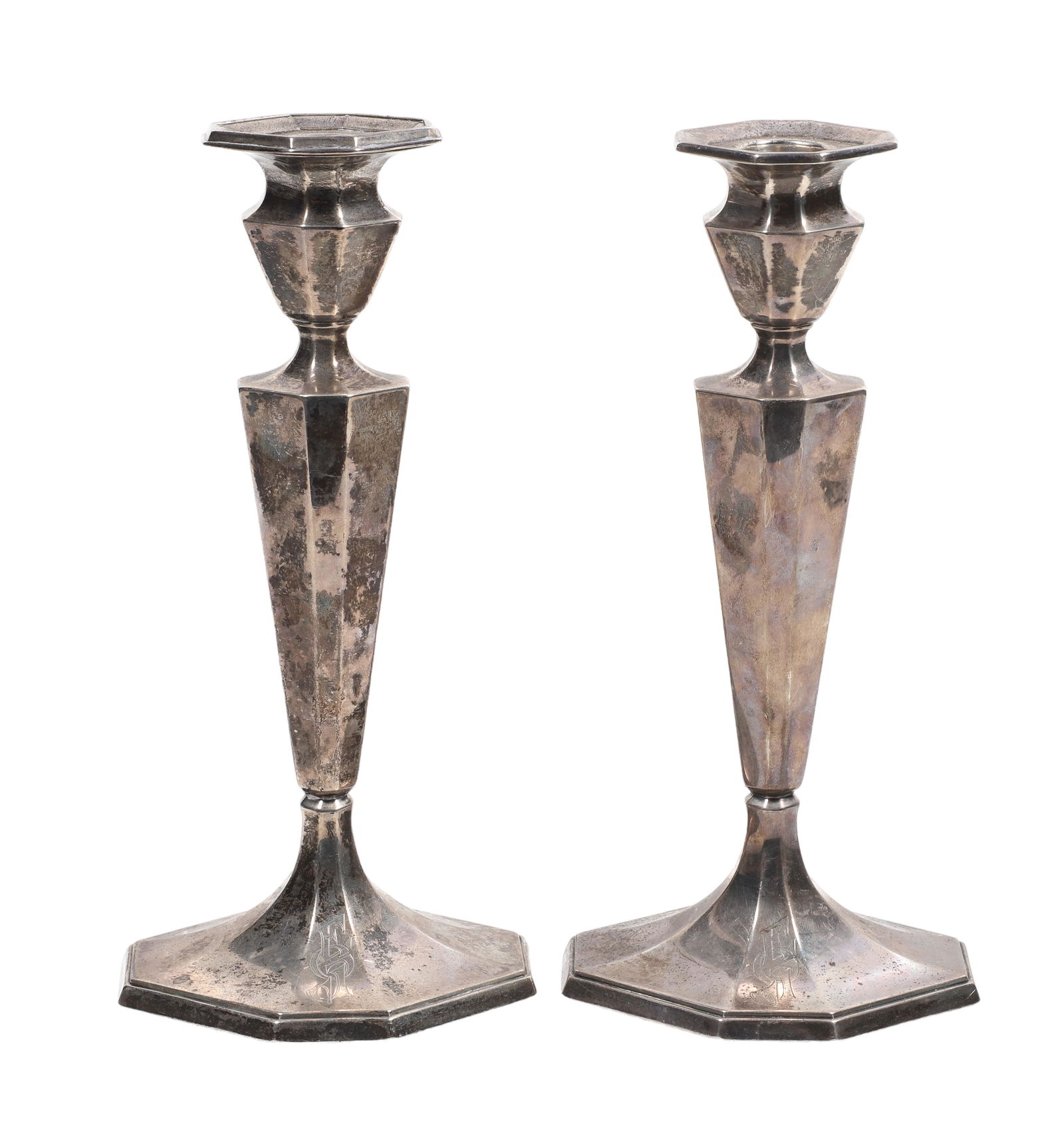 Gorham Sterling Candlesticks (1 of 4)
