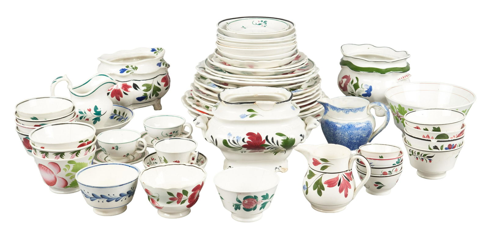 Large Stick Spatter Dinnerware Grouping (1 of 20)