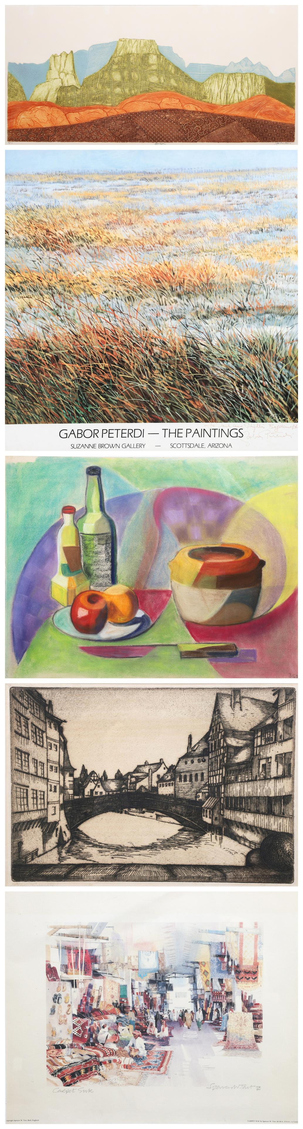 (5) Pieces Framed Prints & Pastel (1 of 16)