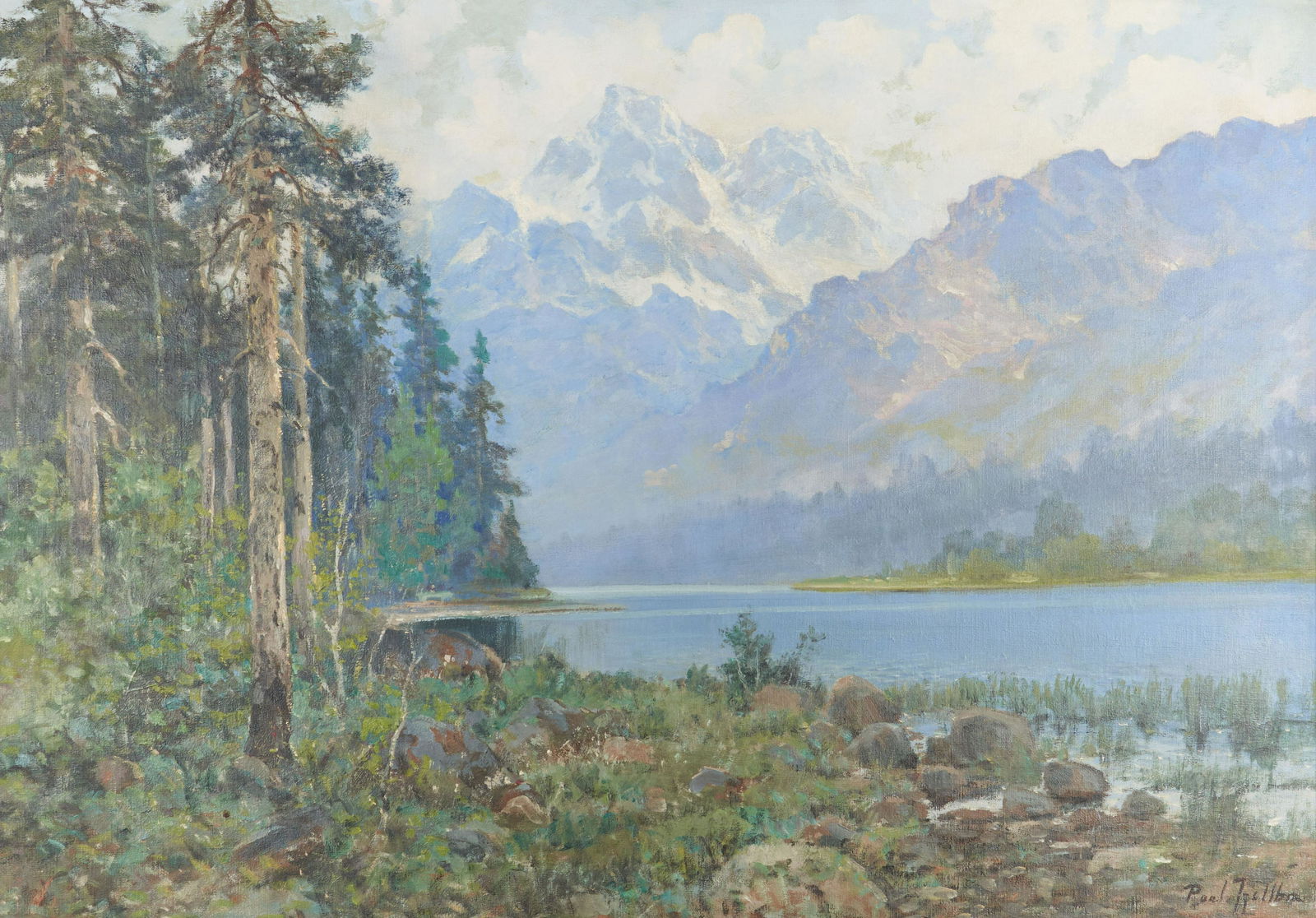 Paul Fjellboe Utah Landscape Painting (1 of 3)