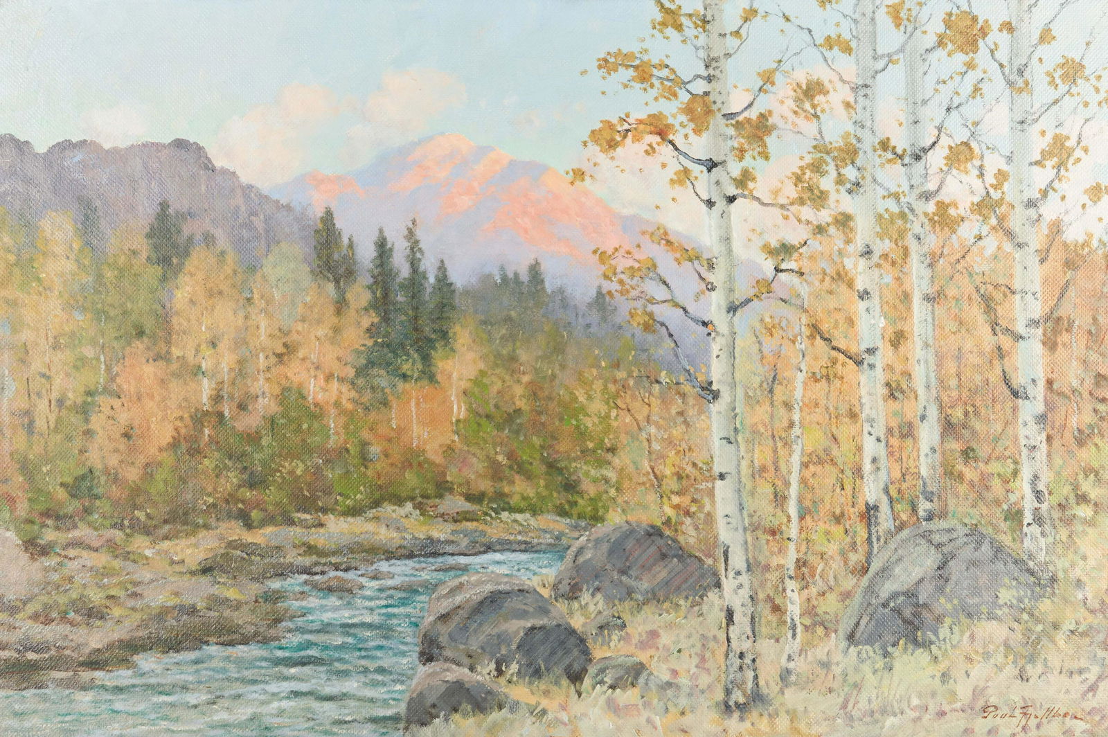 Paul Fjellboe Utah Landscape Painting (1 of 3)