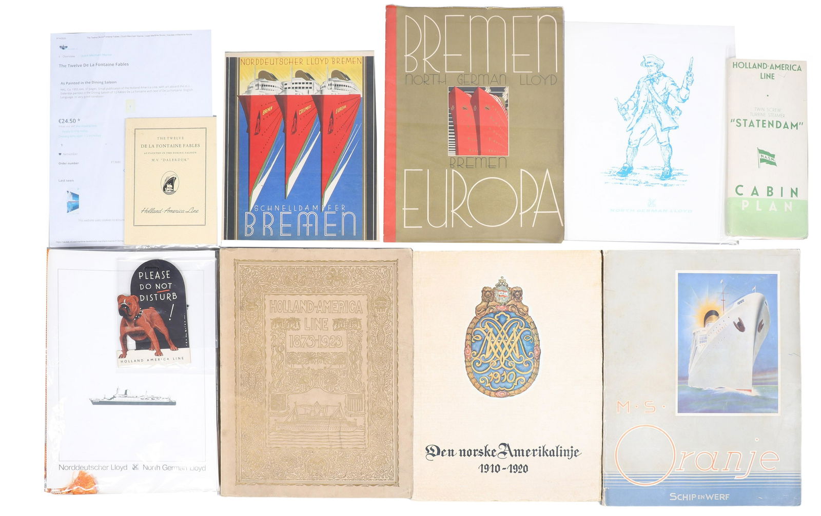 Northwestern European Related Ephemera (1 of 3)