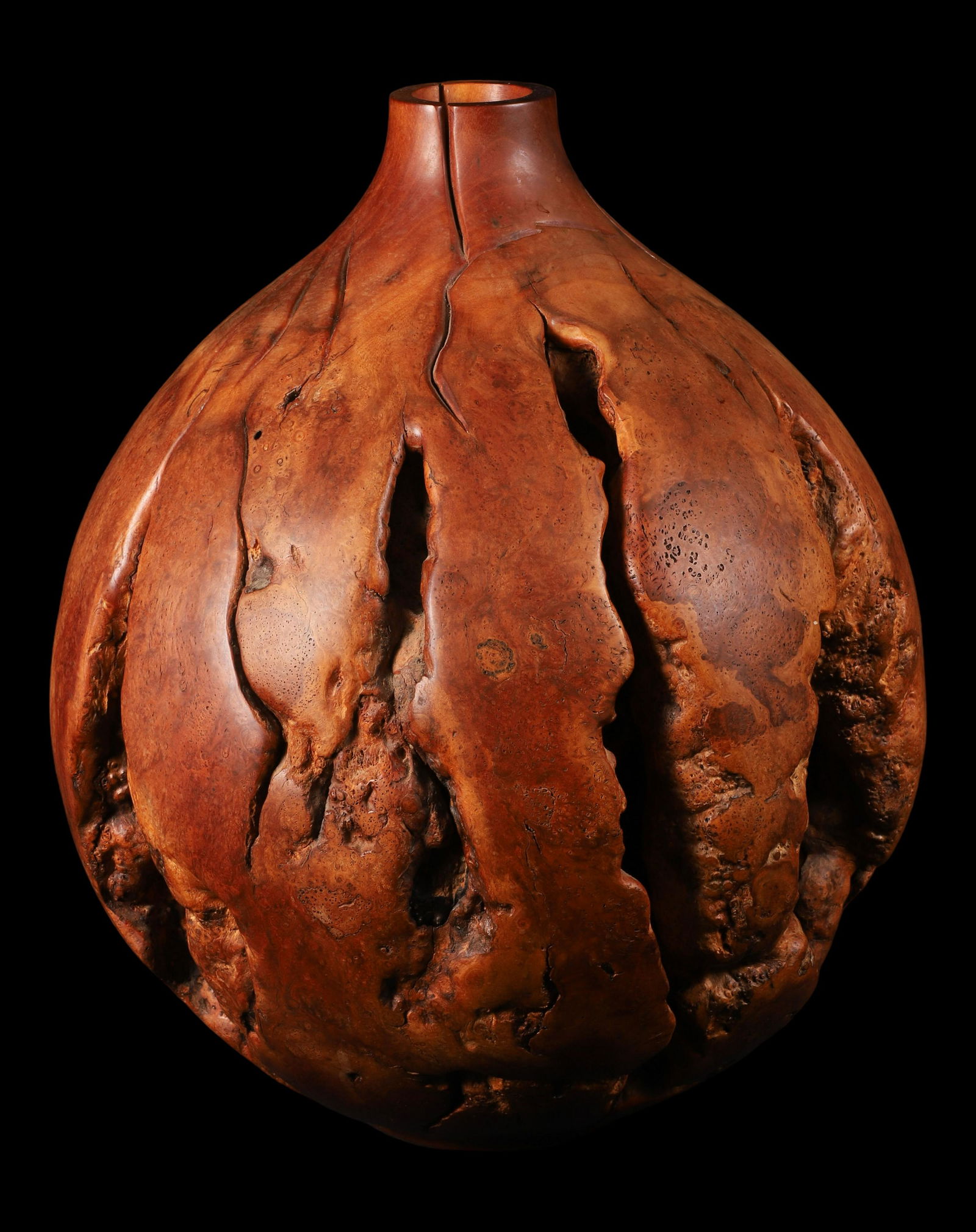 Michelle Holzapfel Wild Cherry Burl Vessel (1 of 5)