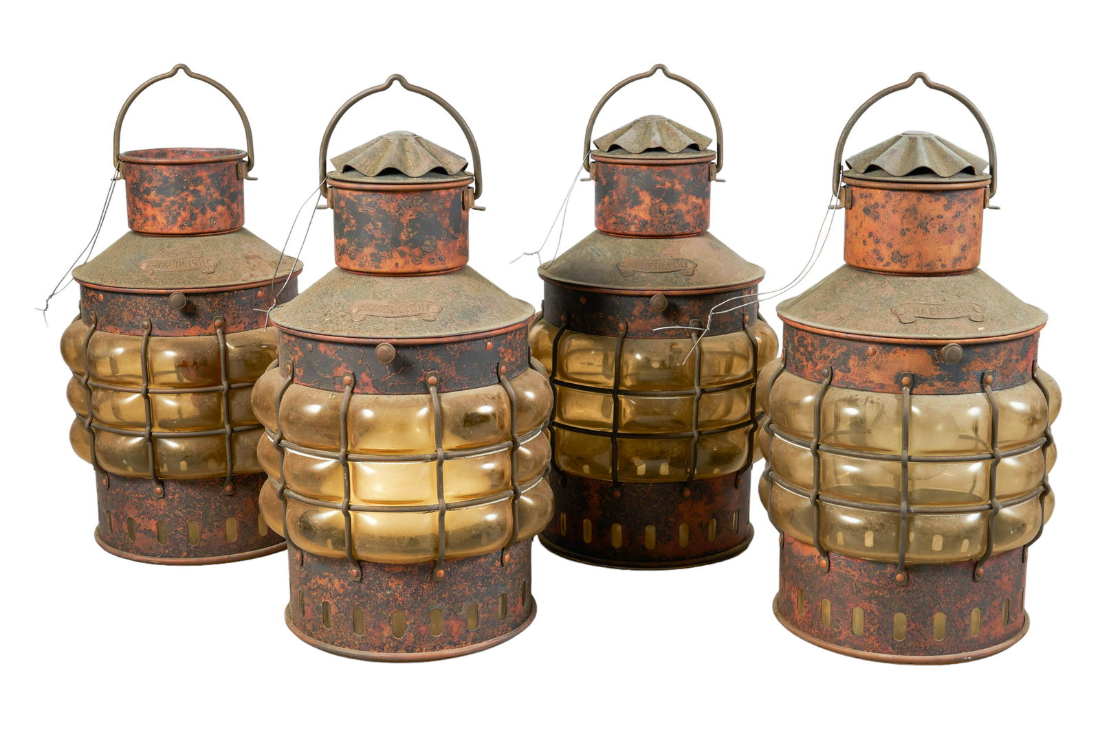 (4) Ankerlicht Electric Nautical Ship Lanterns (1 of 3)