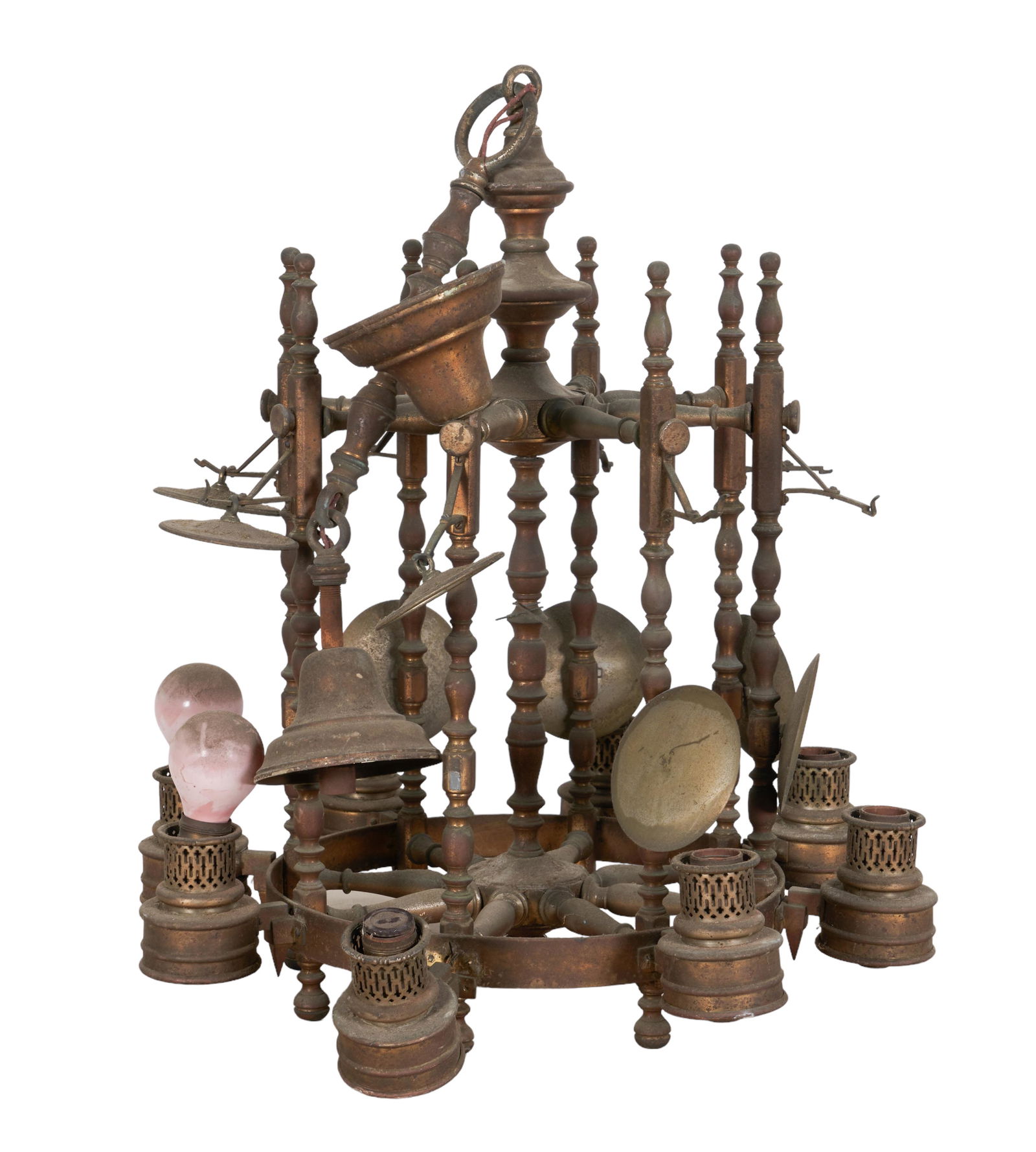 Wagon Wheel Chandelier (1 of 1)