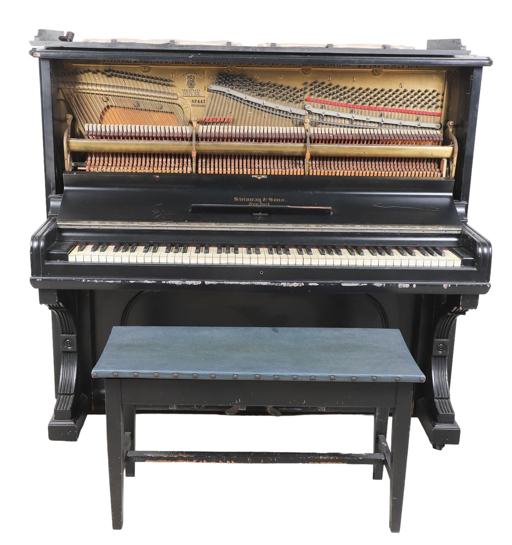 Steinway and Sons upright piano (1 of 20)