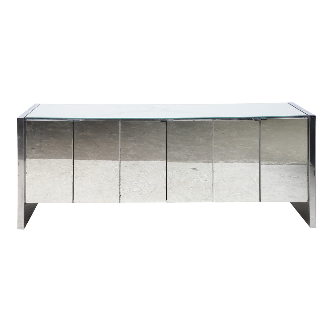 Modern Design mirrored sideboard (1 of 2)