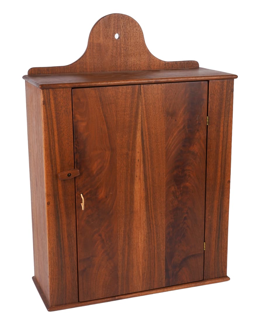 Contemporary Handmade Wood Wall Cabinet (1 of 2)