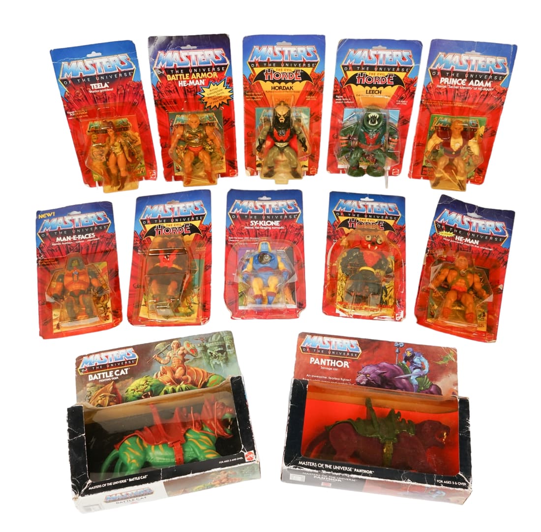 (12) Mattel Masters of the Universe Action Figures (1 of 1)