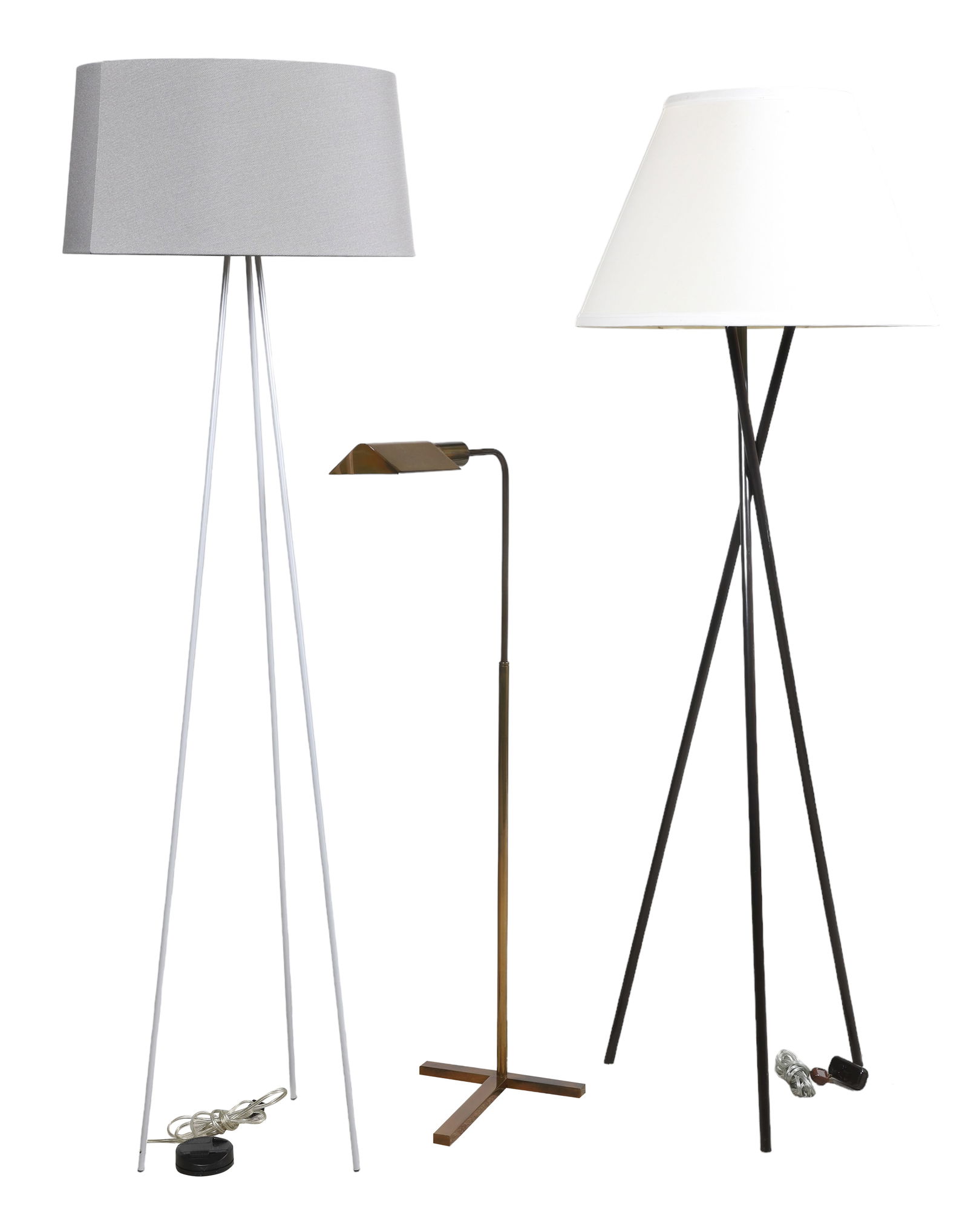 (3) Contemporary floor lamps (1 of 3)