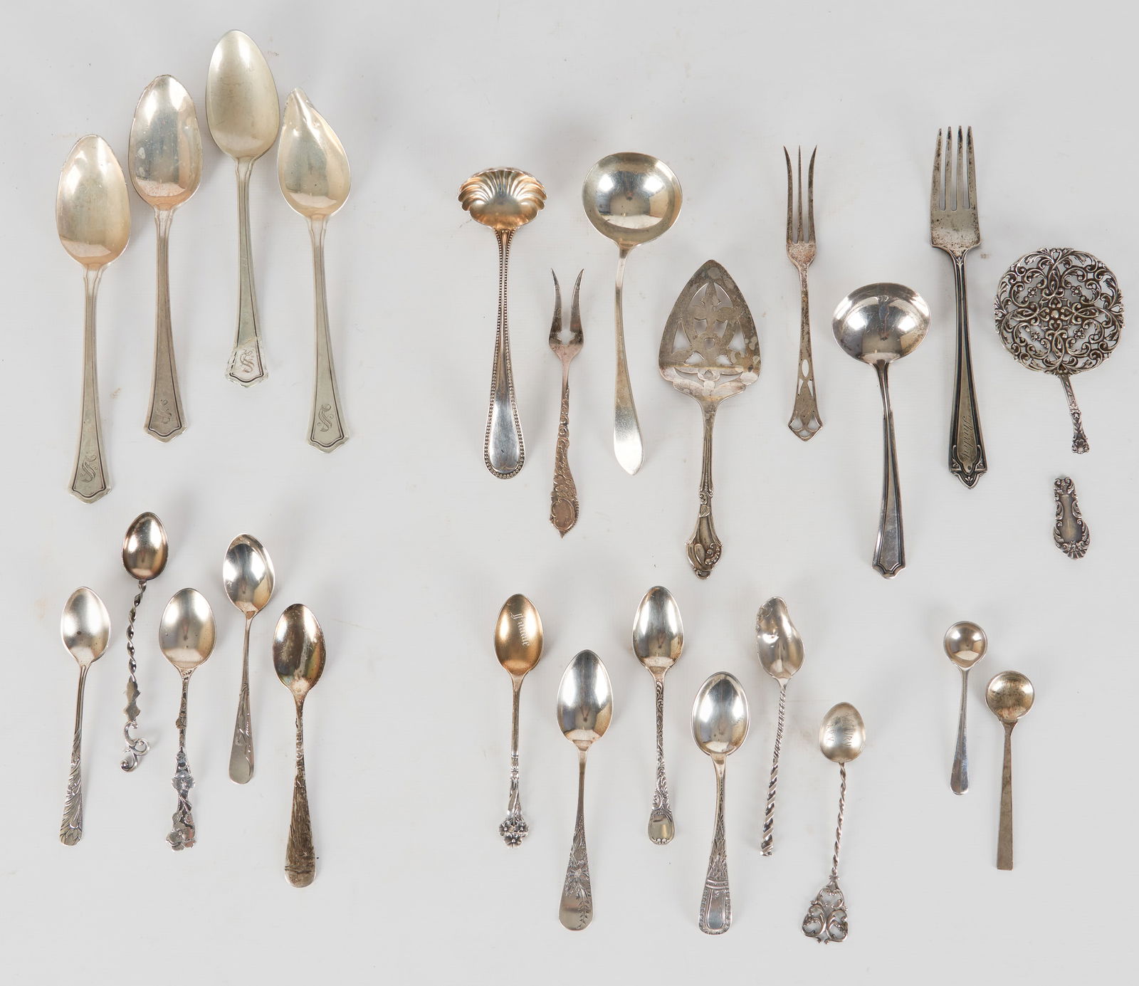 Lot of Assorted Sterling Silver Flatware, 10.775 TO (1 of 3)