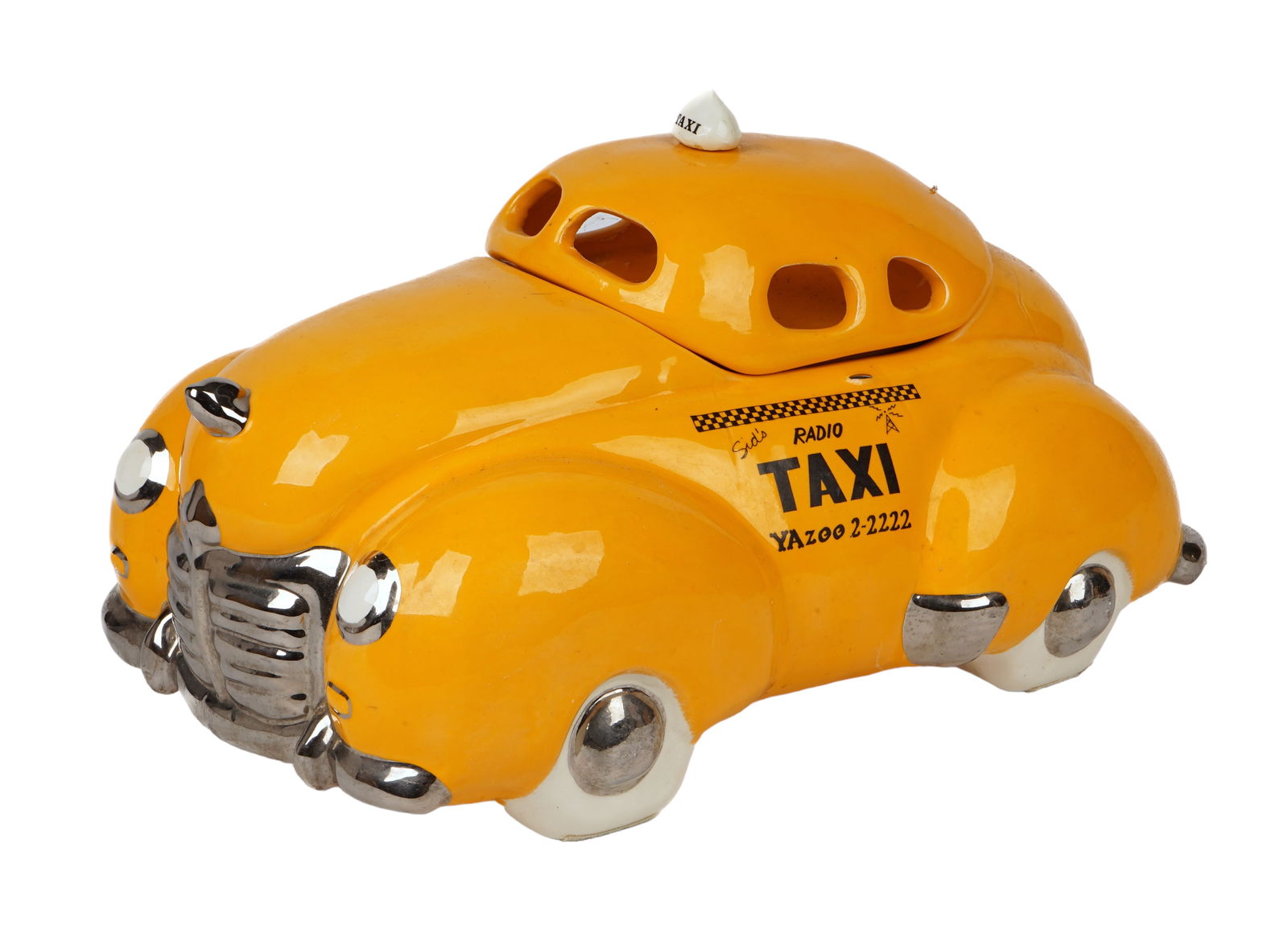 Glenn Appleman Sid's Radio Taxi Cookie Jar (1 of 7)