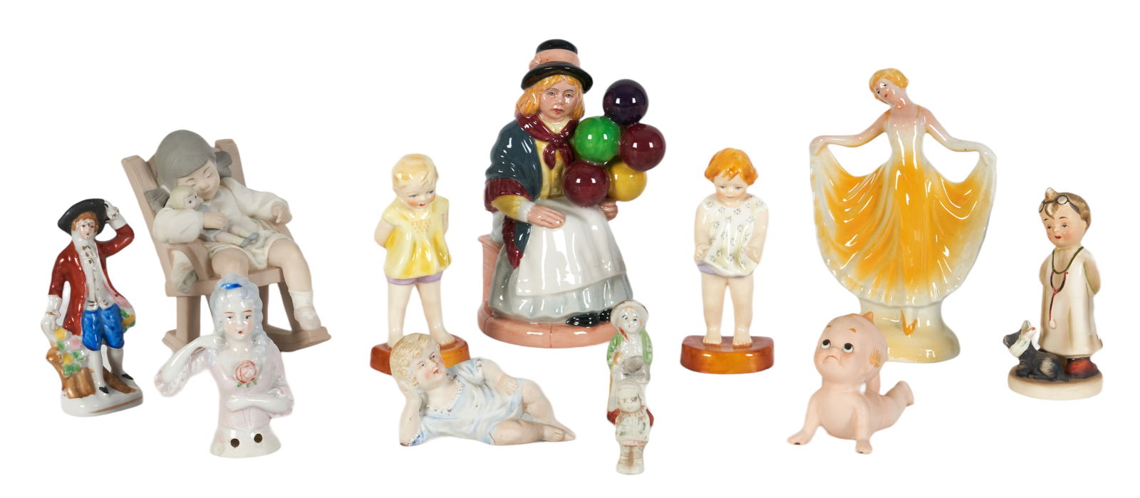 (10) Porcelain Figures (1 of 1)