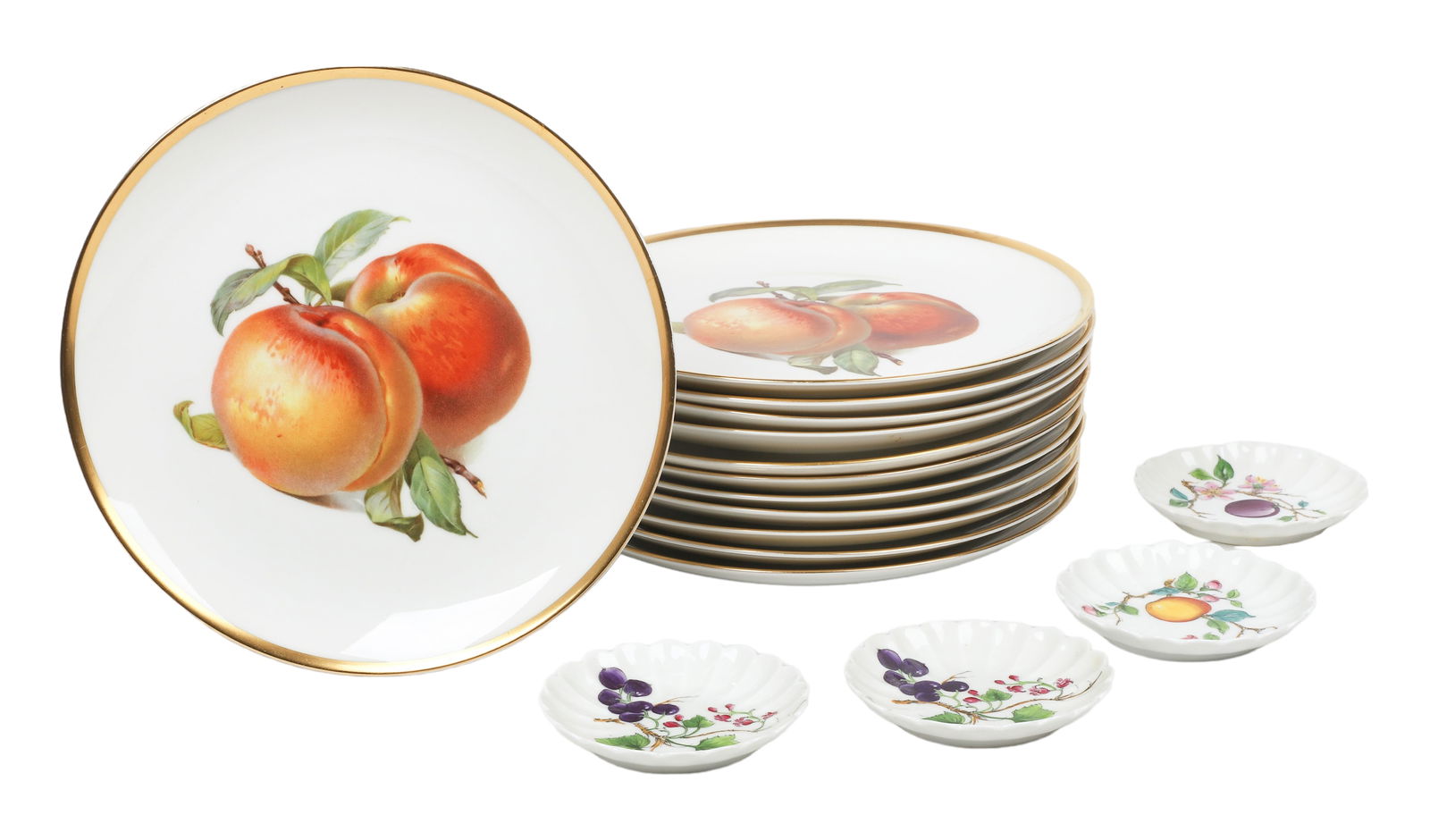 (16) Fruit Decorated Dishes (1 of 5)