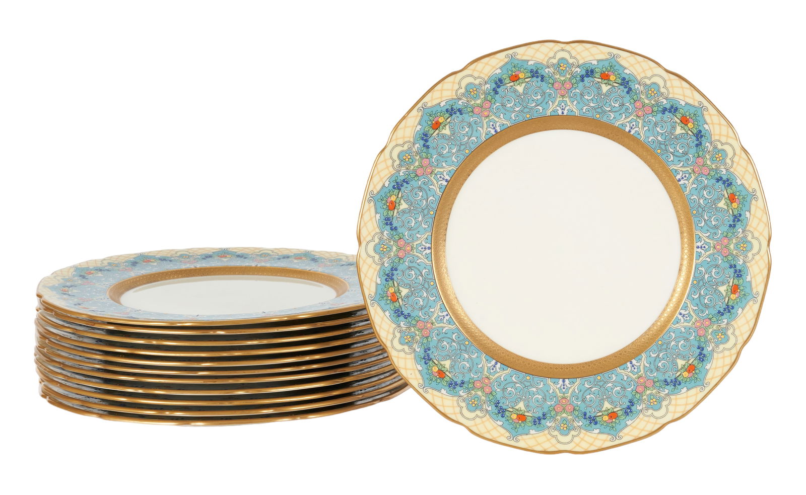 (12) Lenox Pasadena Dinner Plates (1 of 2)