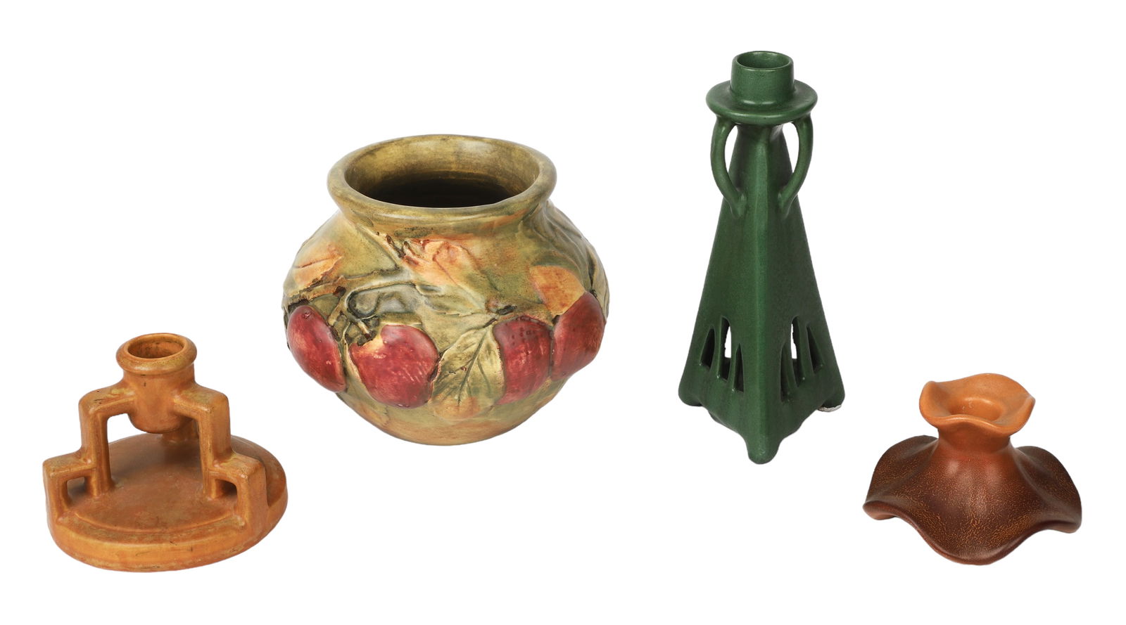 (4) Pcs Weller Pottery (1 of 3)