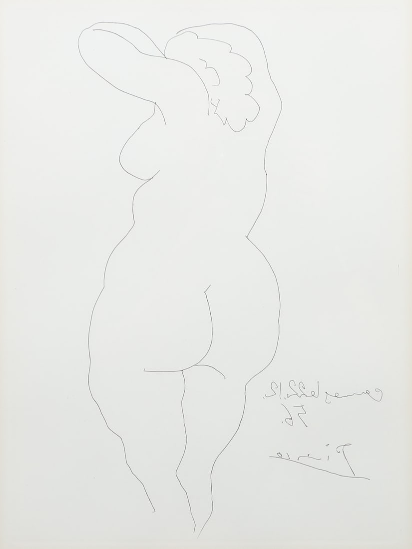 Pablo Picasso Etching "Nu de Dos" (1 of 4)