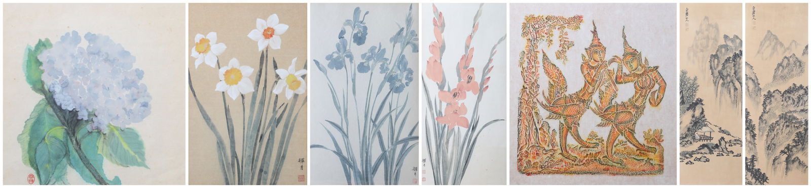 7 Pieces Asian Art (1 of 13)