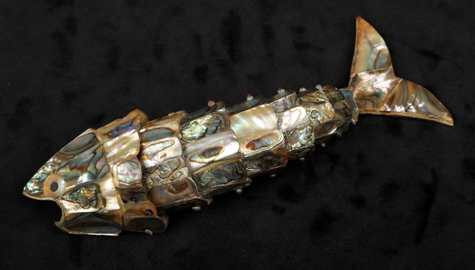 Vintage Articulated Abalone Fish Bottle Opener (1 of 4)