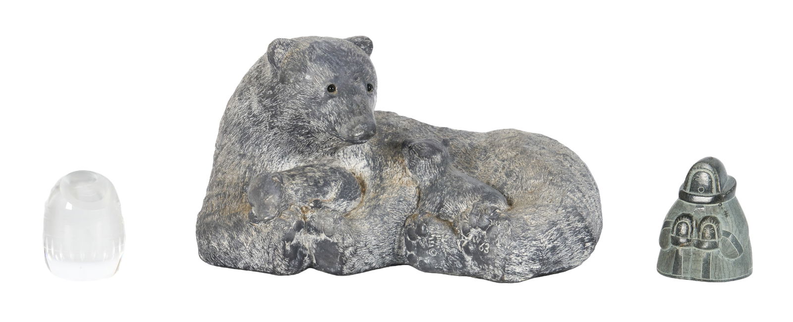 (3) Pcs Eskimo Art (1 of 5)