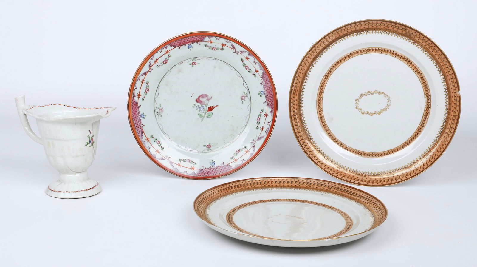 (4) Pcs Chinese Export Porcelain (1 of 3)