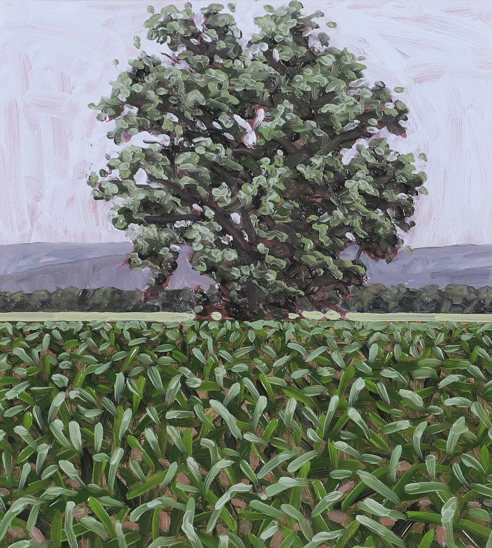 Thomas Sarrantonio Landscape Painting "Das Tree" (1 of 3)