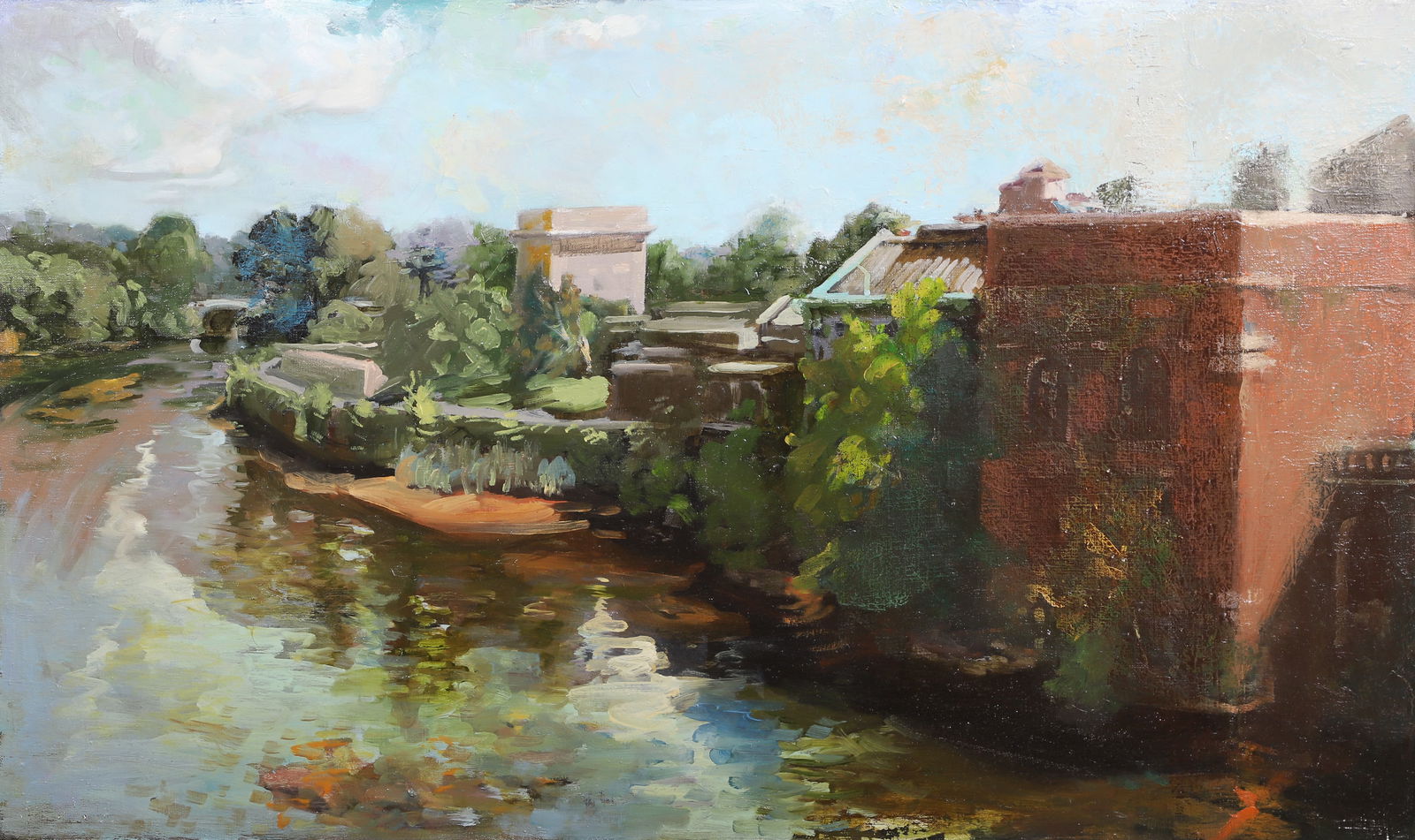 David Lee Jones "brandywine River Near Chester County" Auction