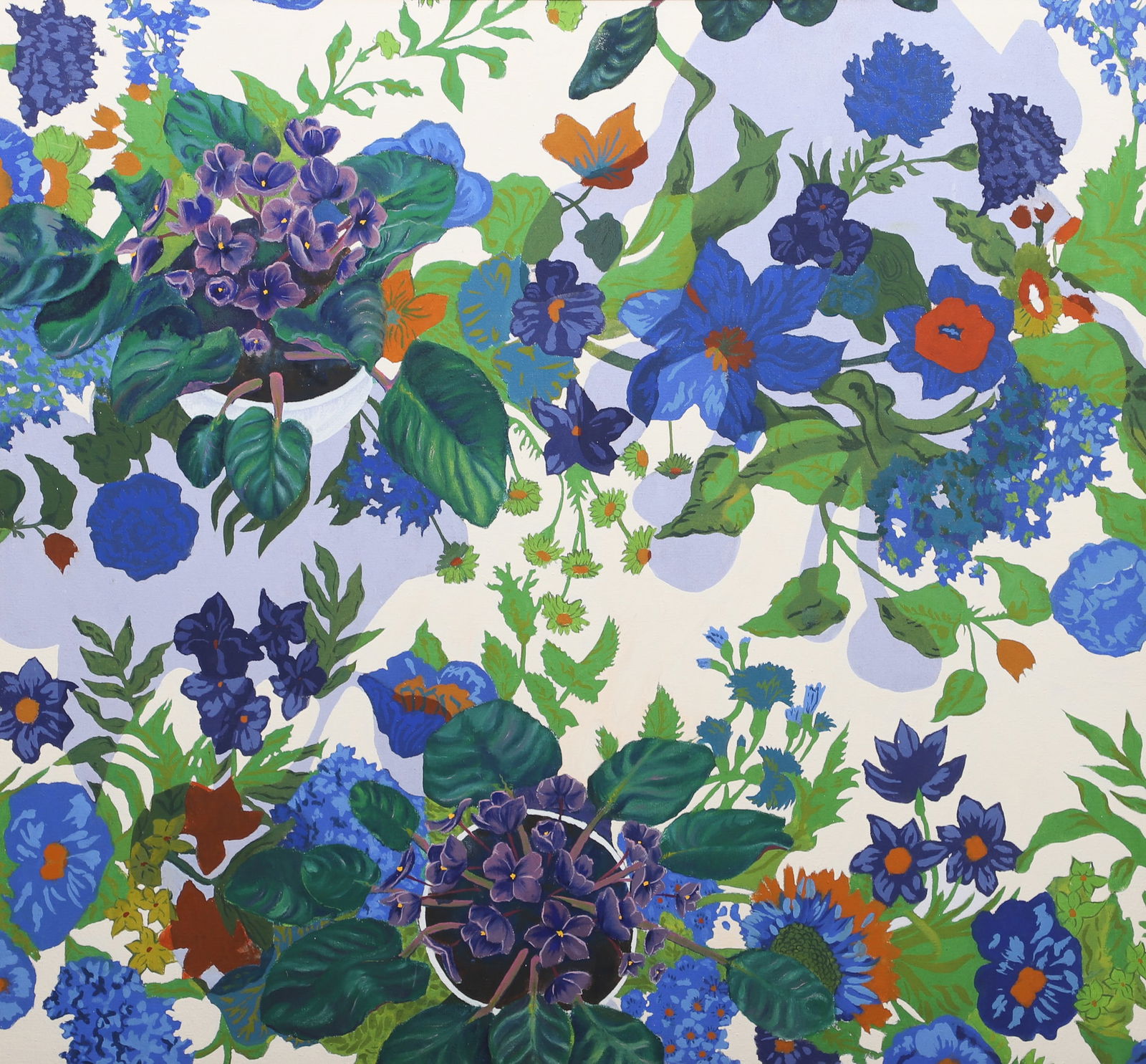 Ronald DeCecco Contemporary Floral Painting (1 of 5)