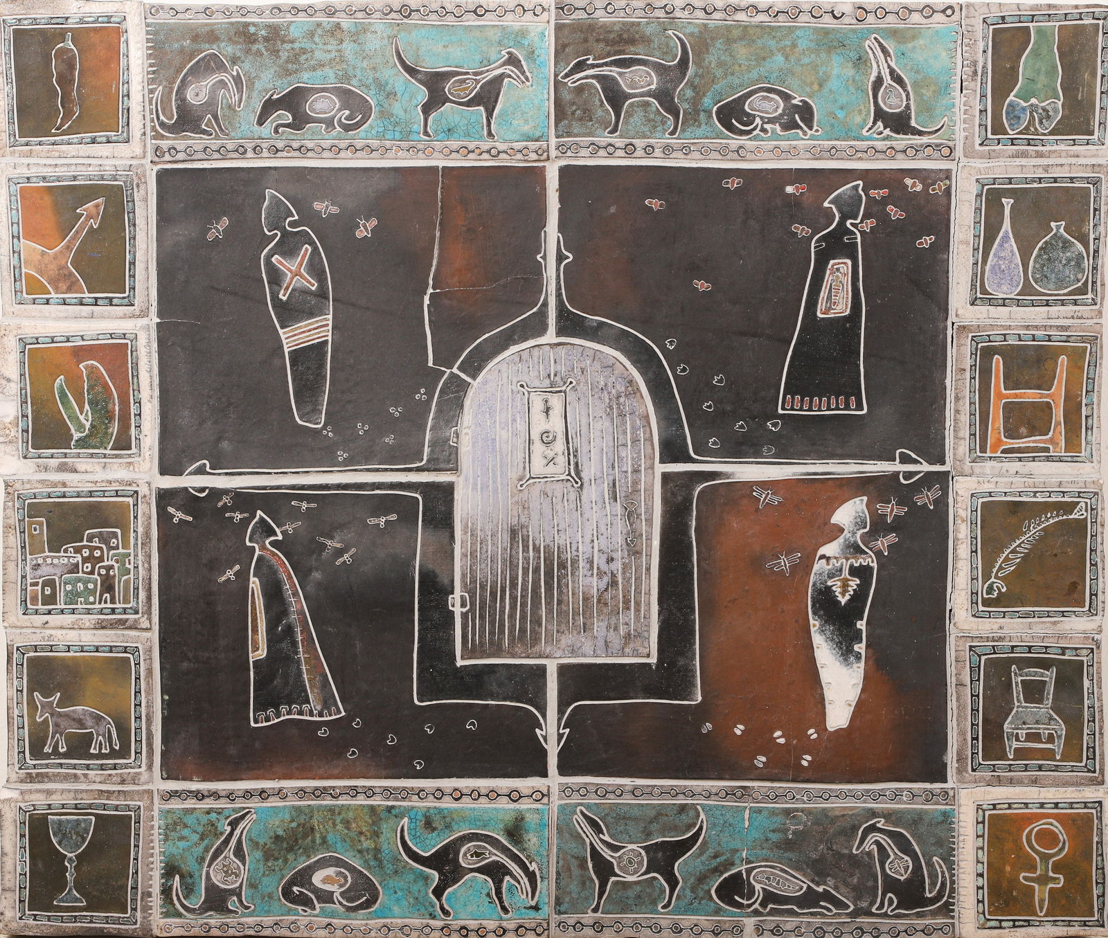 Melody Ellis Ceramic Tile Wall Plaque (1 of 8)