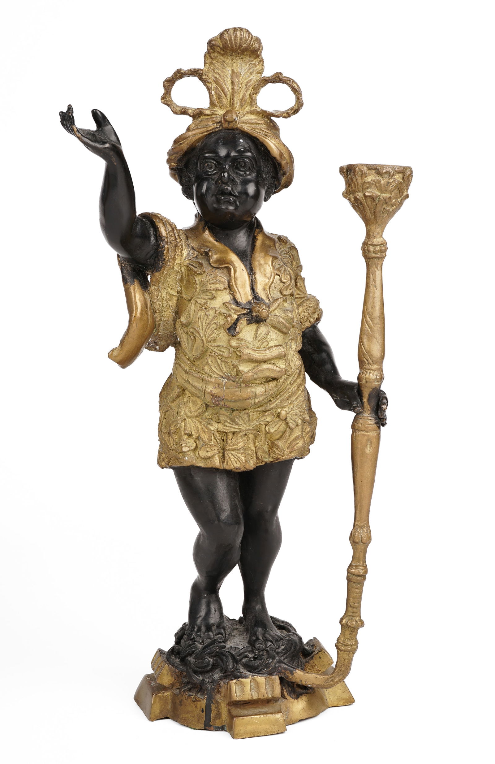 Cast Bronze Blackamoor Sculpture (1 of 4)