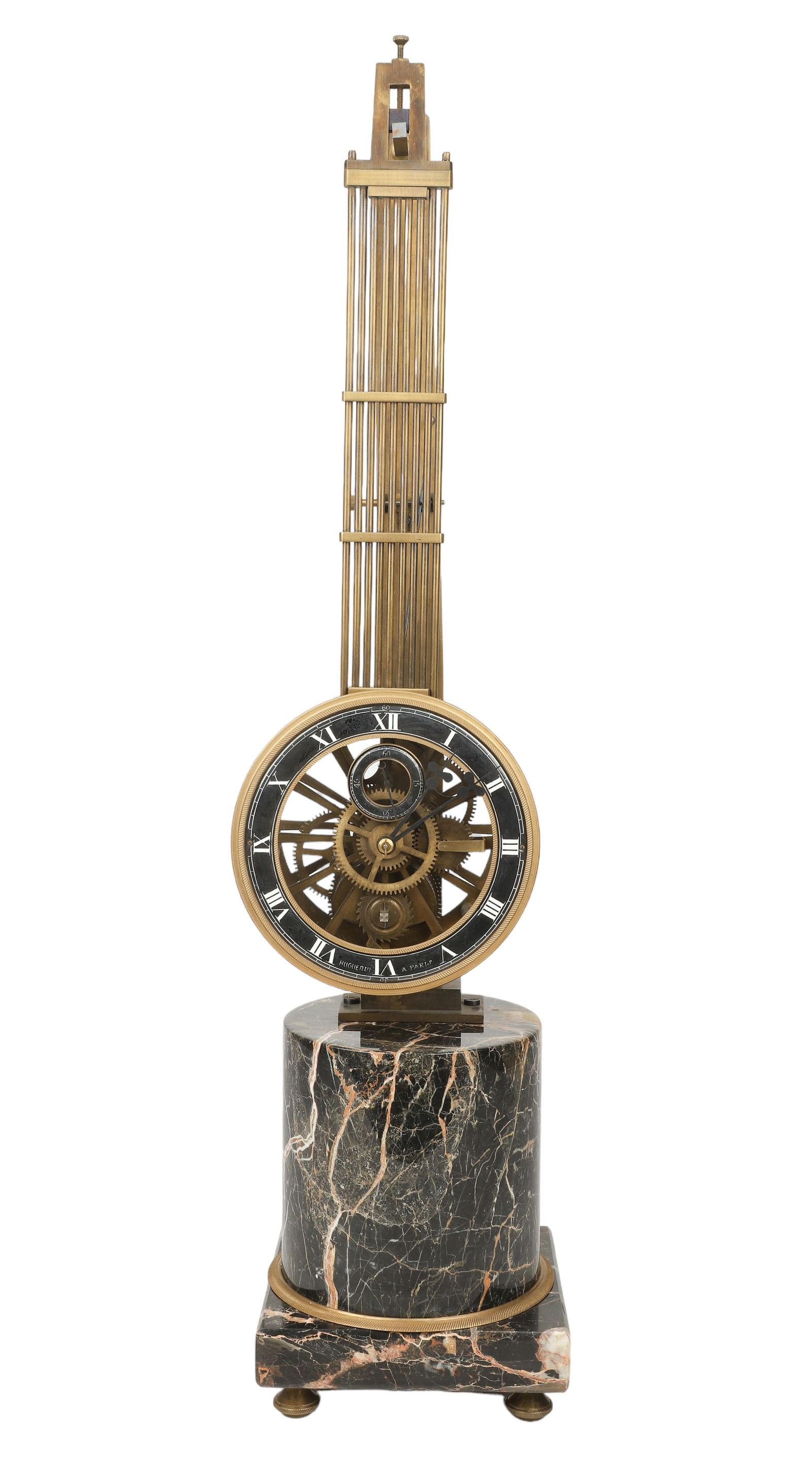 Large upside down mystery swing clock (1 of 12)