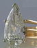 5 1/3 carat pear shaped diamond solitaire ladies ring - 9