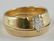 6076: 14K YG ladies diamond engagement ring, pear shape - 2