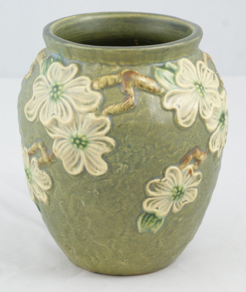 textured pottery vase