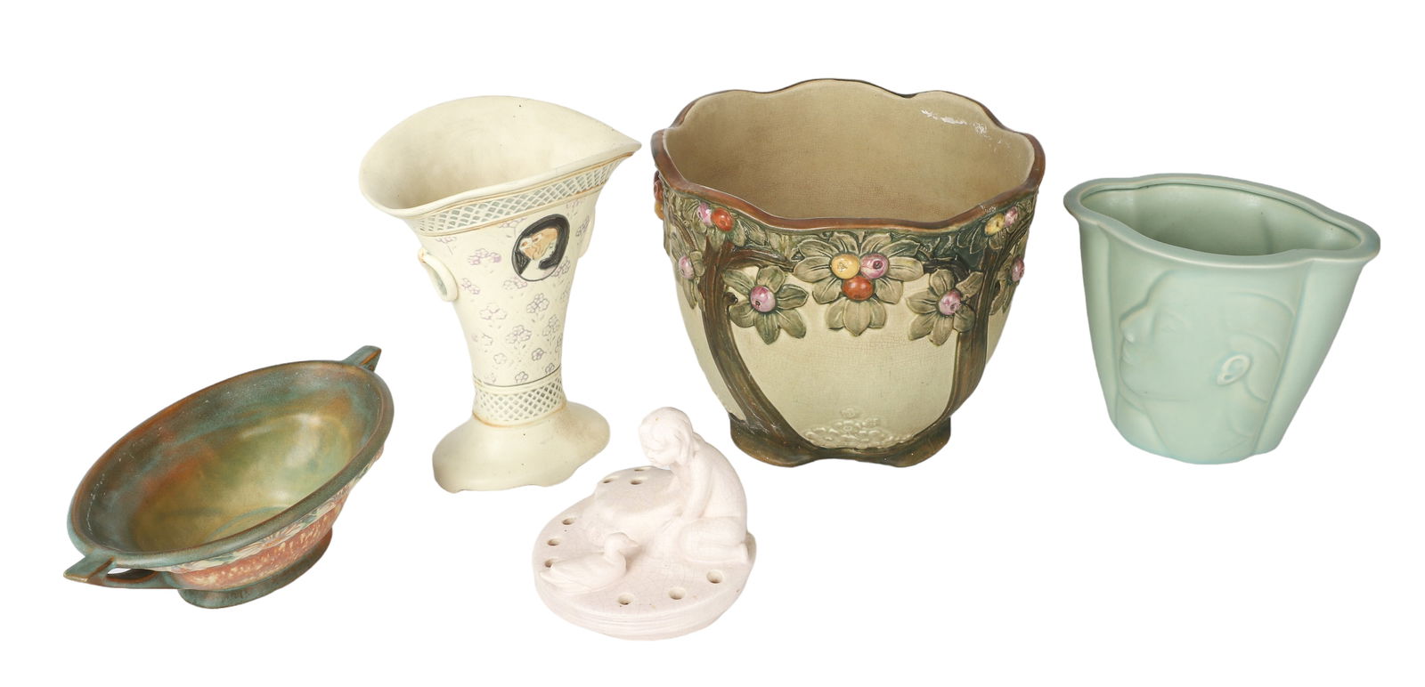 (5) Pcs Pottery (1 of 4)