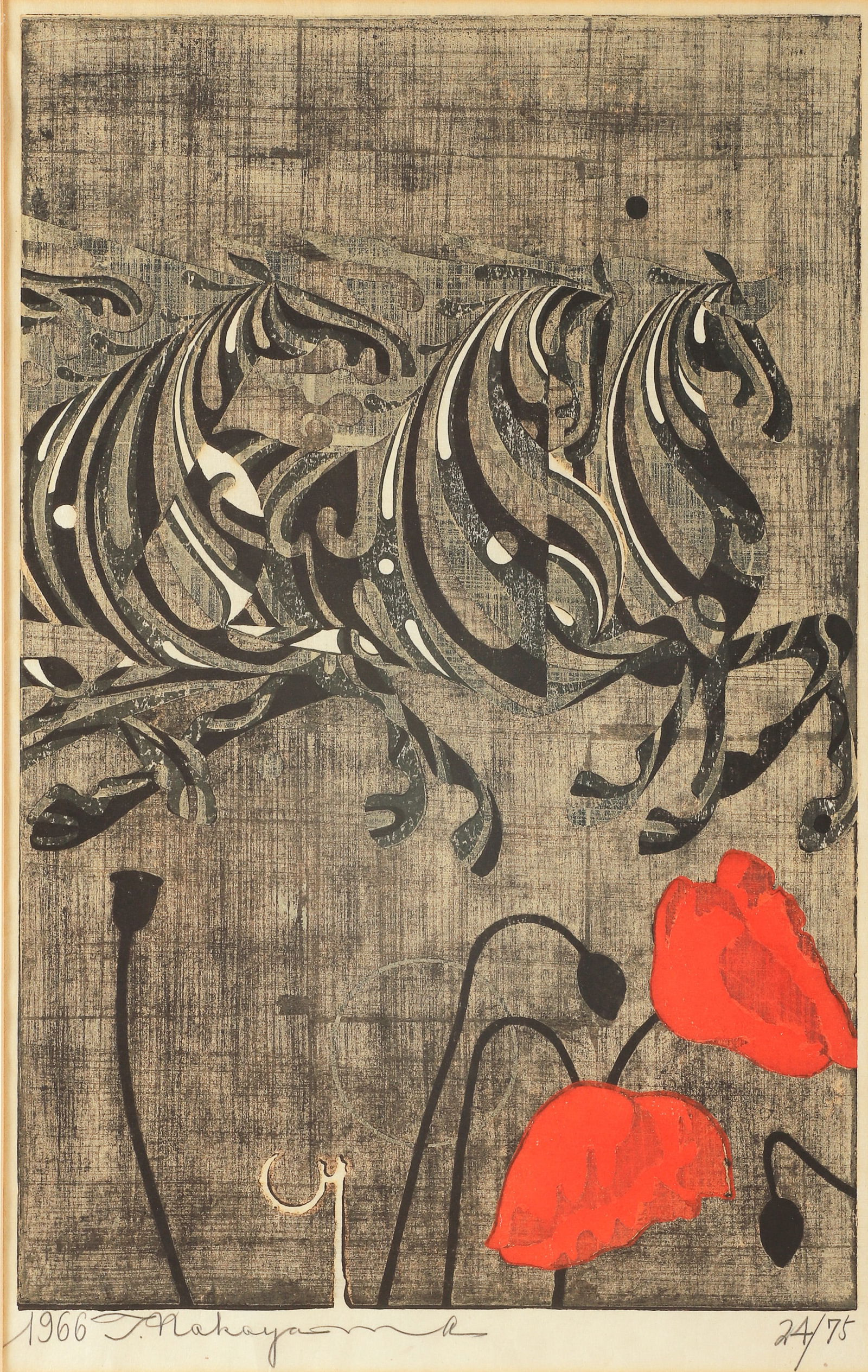 Tadashi Nakayama "Horses and Poppies" (1 of 5)