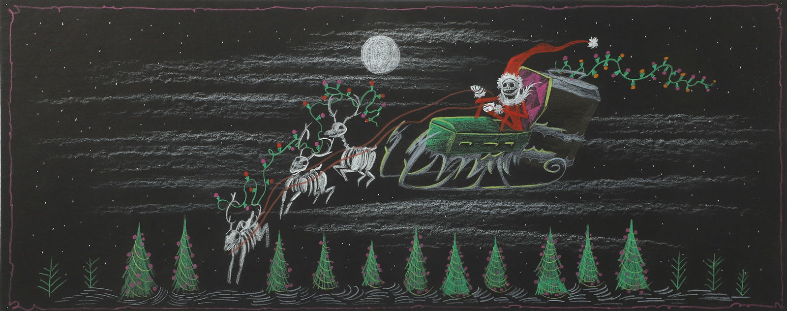 The Nightmare Before Christmas Concept Storyboard (1 of 2)