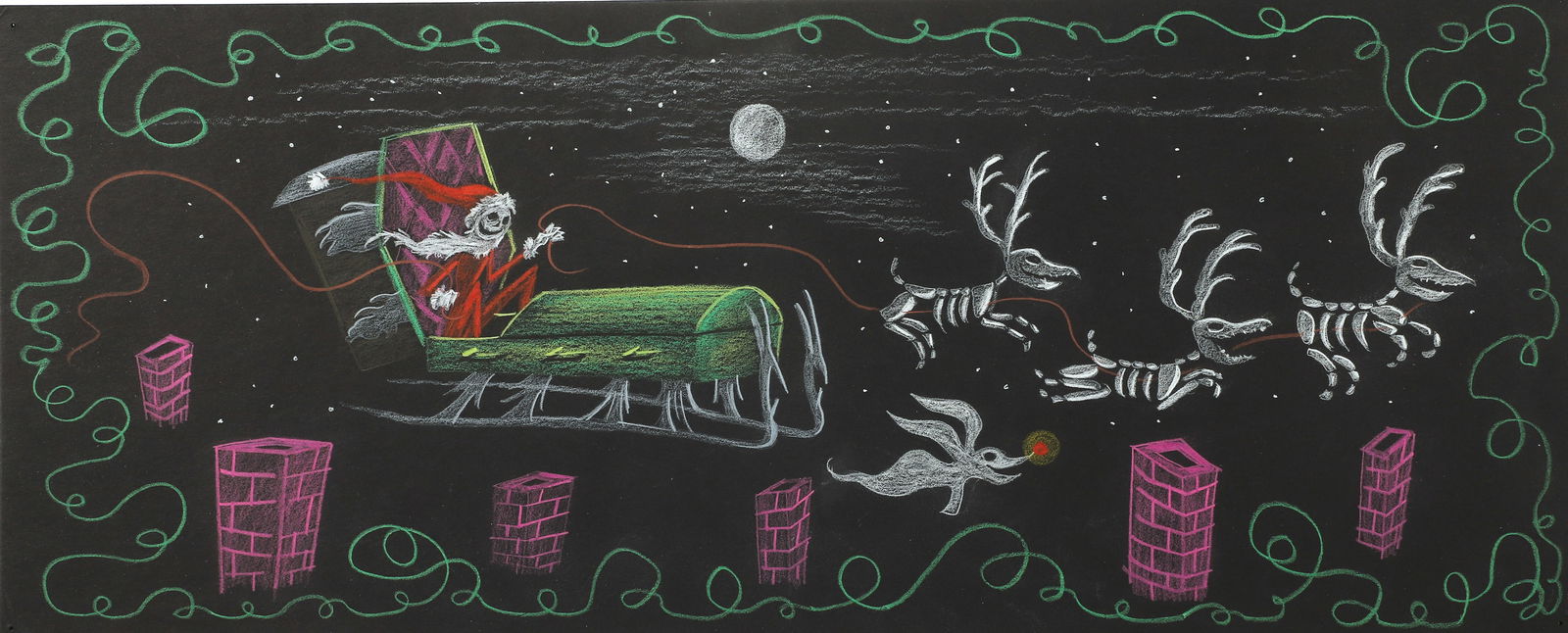 The Nightmare Before Christmas Concept Storyboard (1 of 2)
